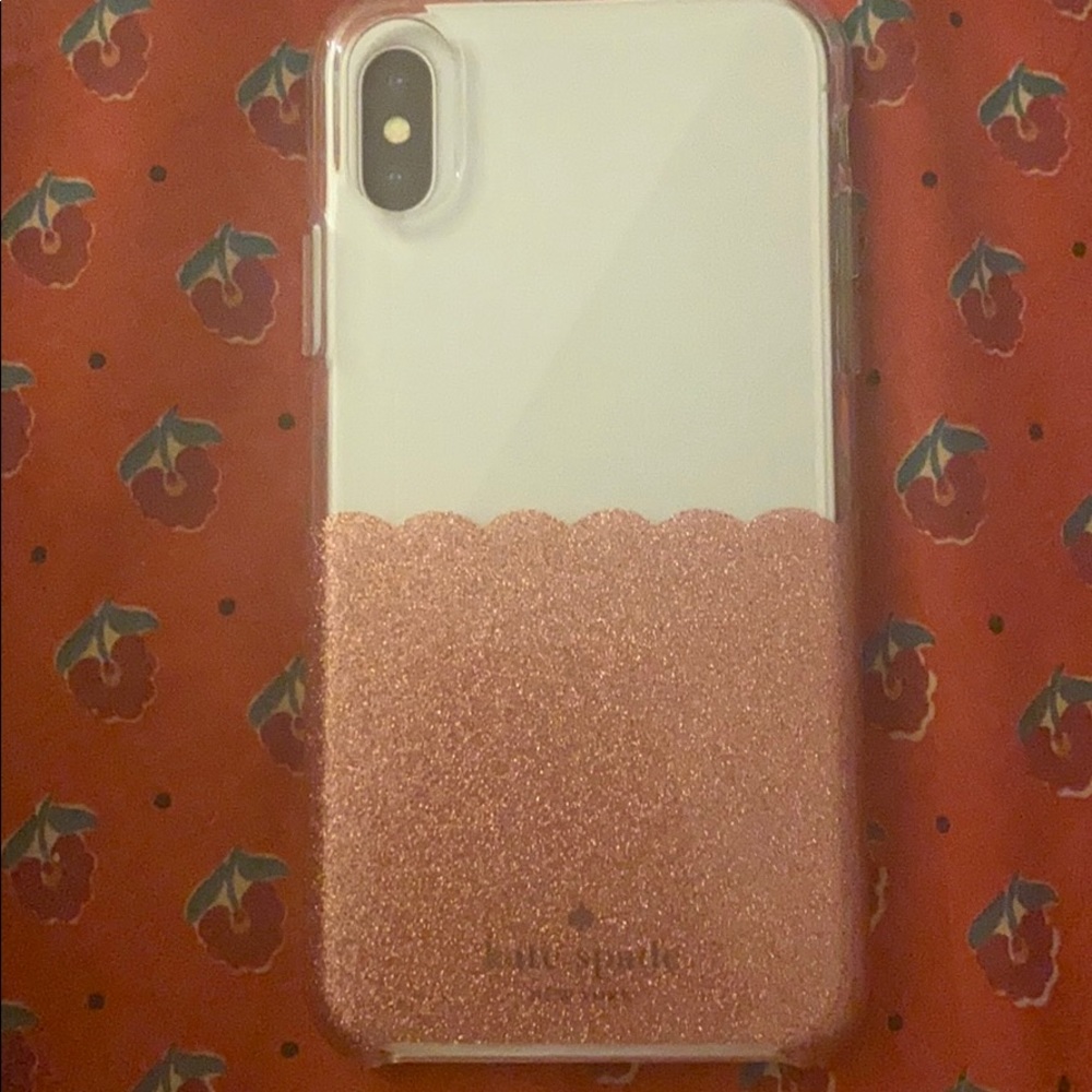 kate spade iphone X/XS hardshell case.